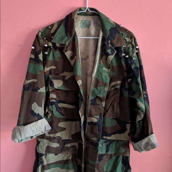 Men’s Vintage Army Field Jacket - Picture 2 of 6